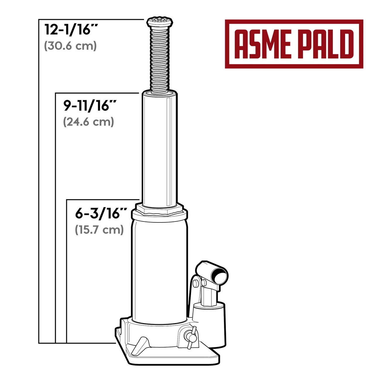 Powerbuilt 2 Ton Bottle Jack