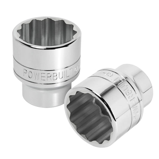 Powerbuilt Metric Shallow Socket - 46mm X 3/4 Inch Drive