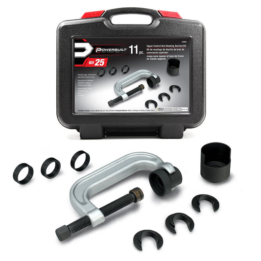 Powerbuilt Upper Control Arm Bushing Service Tool Set