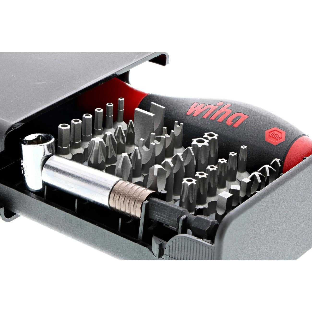 Wiha Bits Collector Security Bits And Magnetic Bit Holder (39 Piece Set)