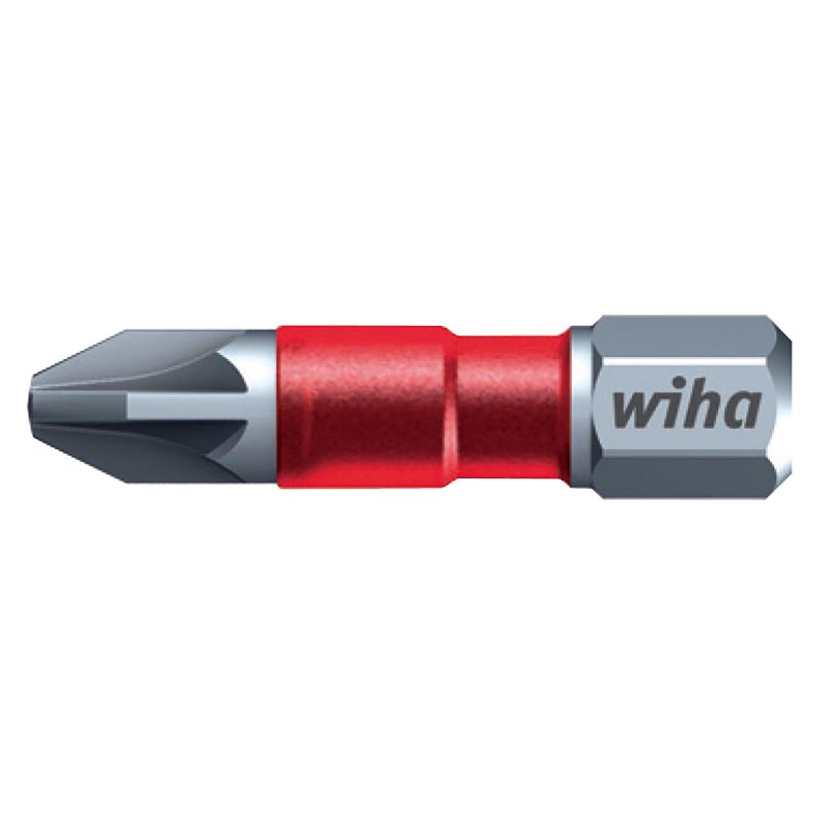 Wiha #2 Pozidriv 1-inch Terminator Impact Bits (25 Pack)