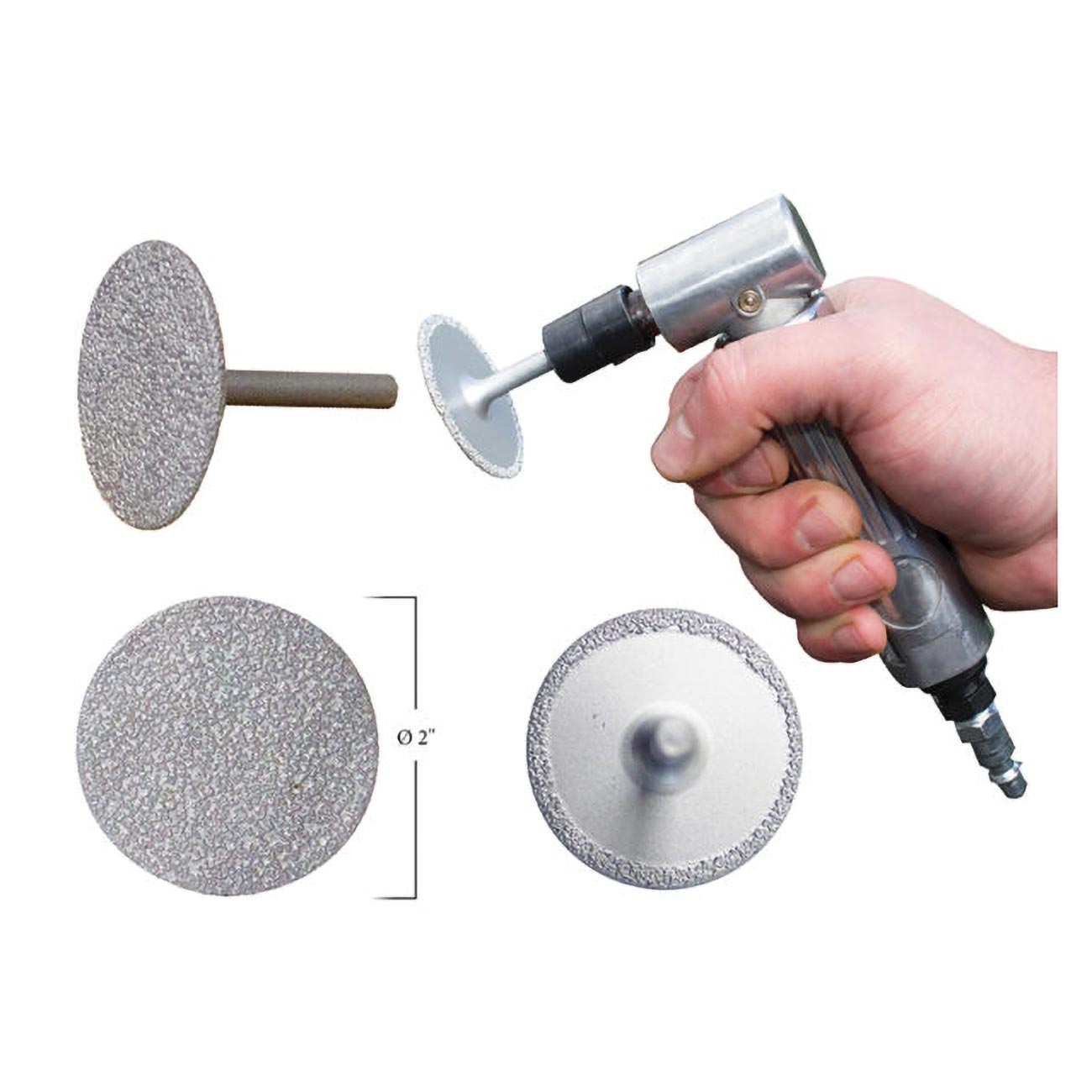 Ipa 2″ 3-in-1 Diamond Grinding Wheel