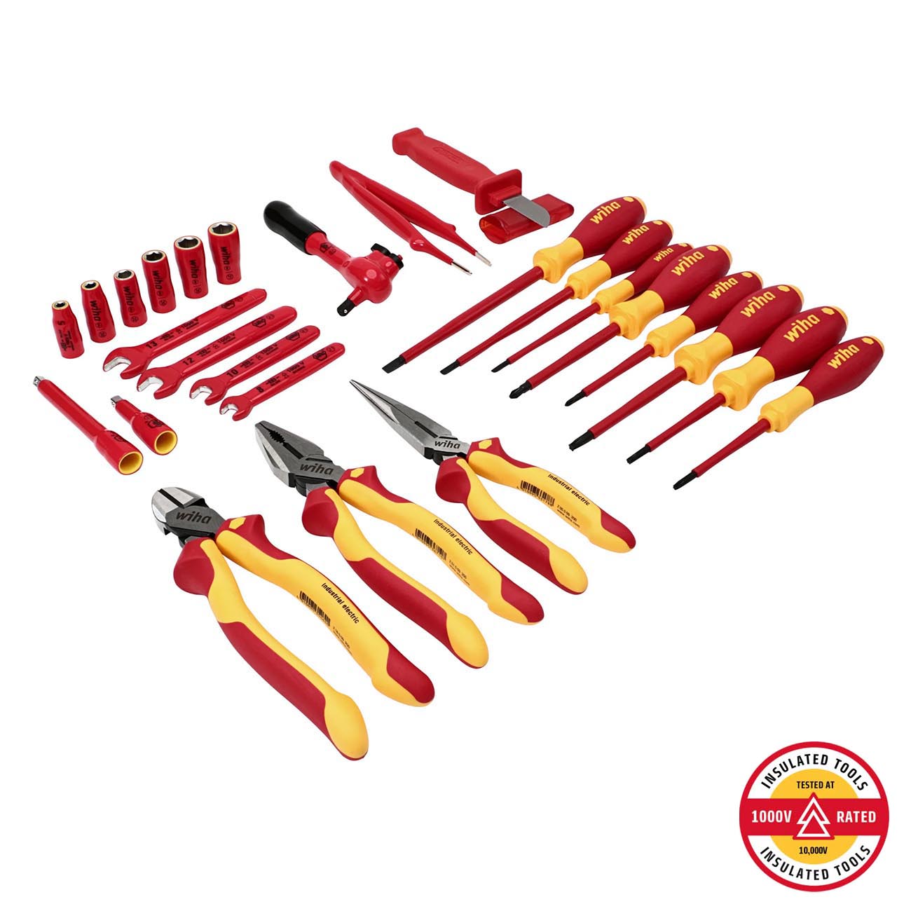 Wiha Insulated Vde Hybrid & Ev Essentials Tool Kit (26 Piece Set)