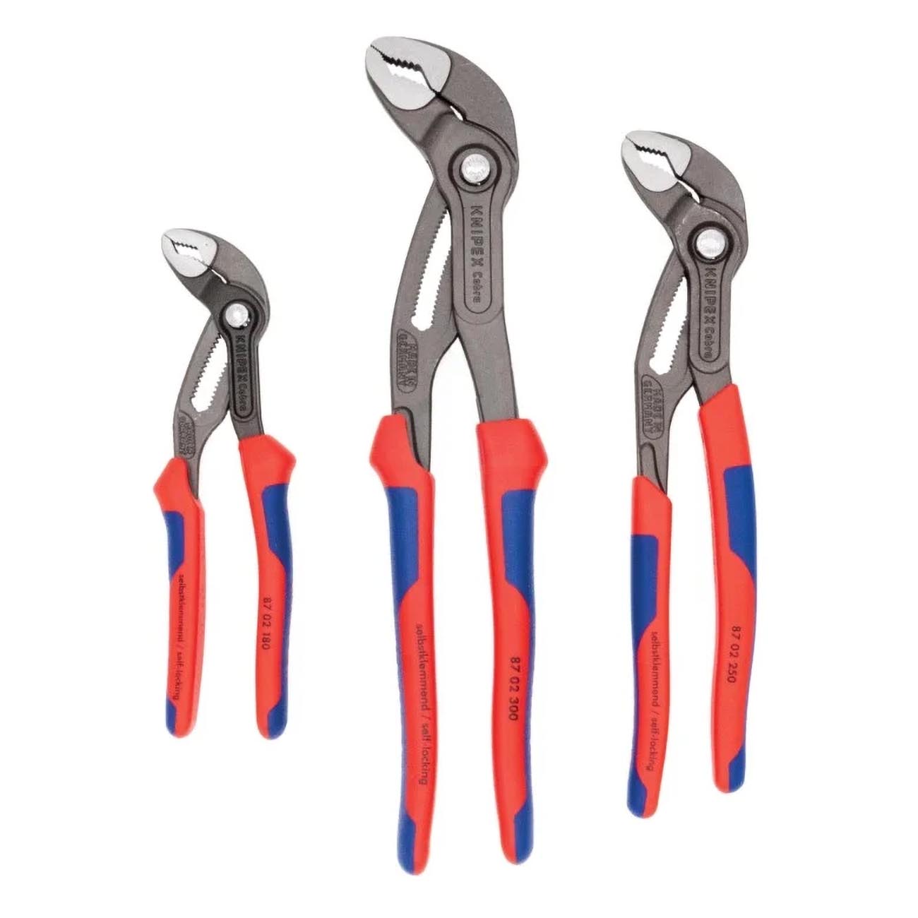 Knipex 3 Pc Multi-component Cobra Set 7 10 & 12