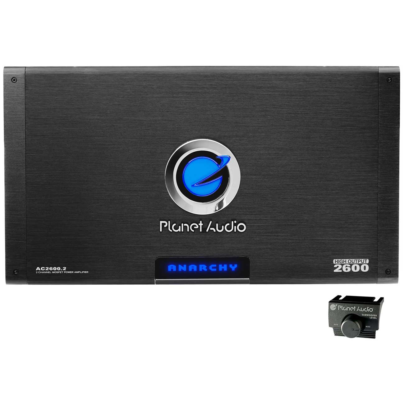 Planet Audio 2 Channel Amplifier 2600w Max