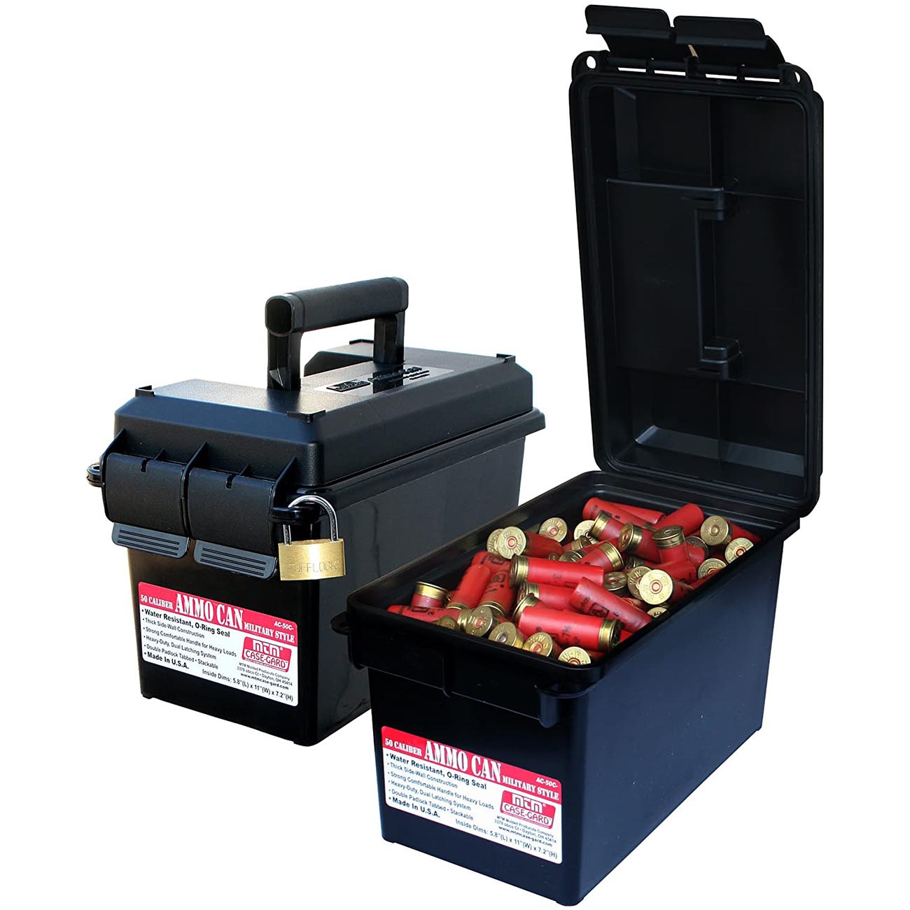 Mtm Ammo Can 50 Caliber Black