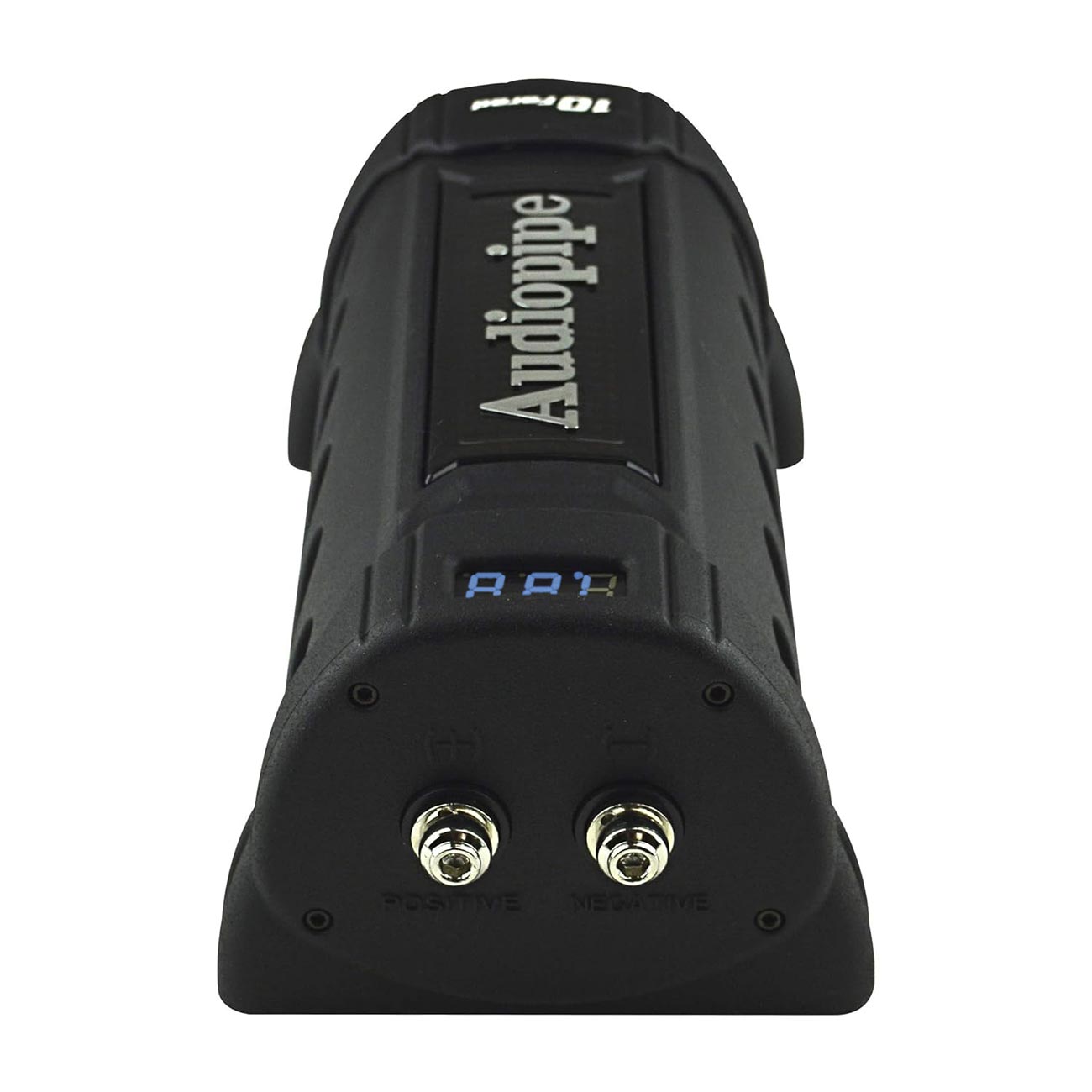 Audiopipe 10 Farad Power Capacitor With Digital Display And Status Indicator