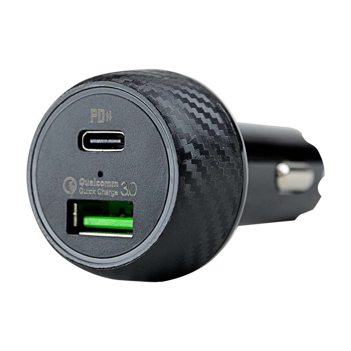 Audiopipe 20w Dual Usb Car Charger - Qc3.0 + Pd