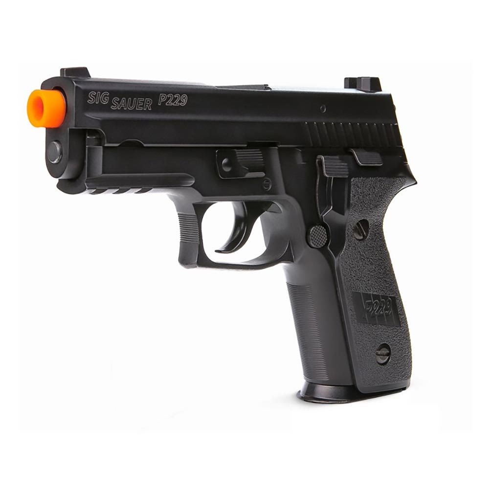 Sig Sauer Airsoft Proforce P229 6mm Green Gas Power Source Blk