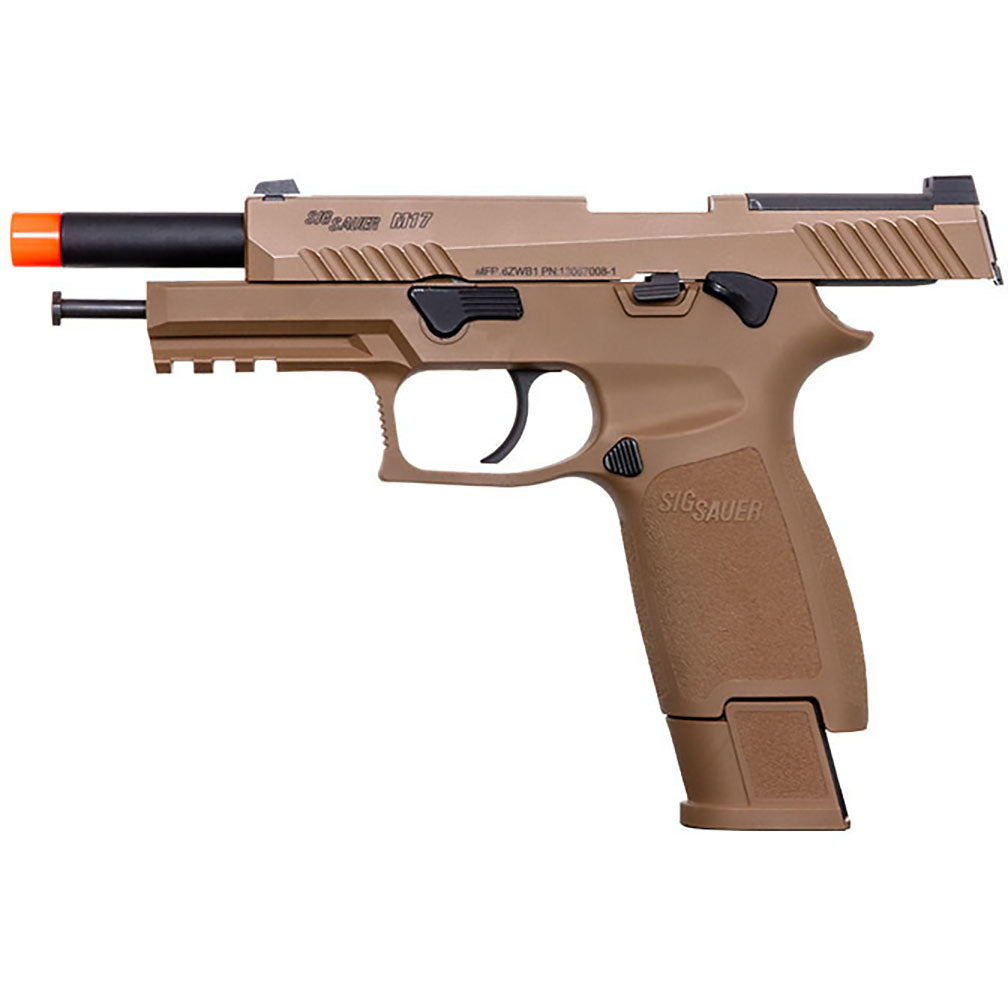 Sig Sauer Proforce Series M17 Blowback Airsoft Co2 Pistol - Tan