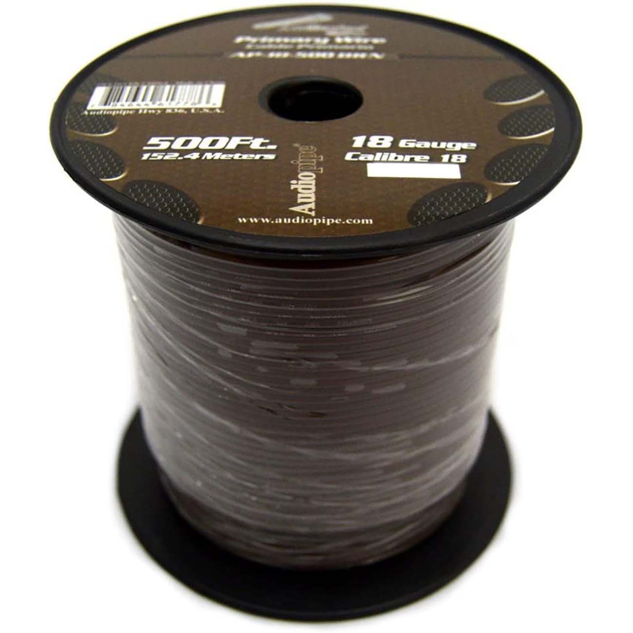 Audiopipe 18 Gauge 500ft Primary Wire Brown