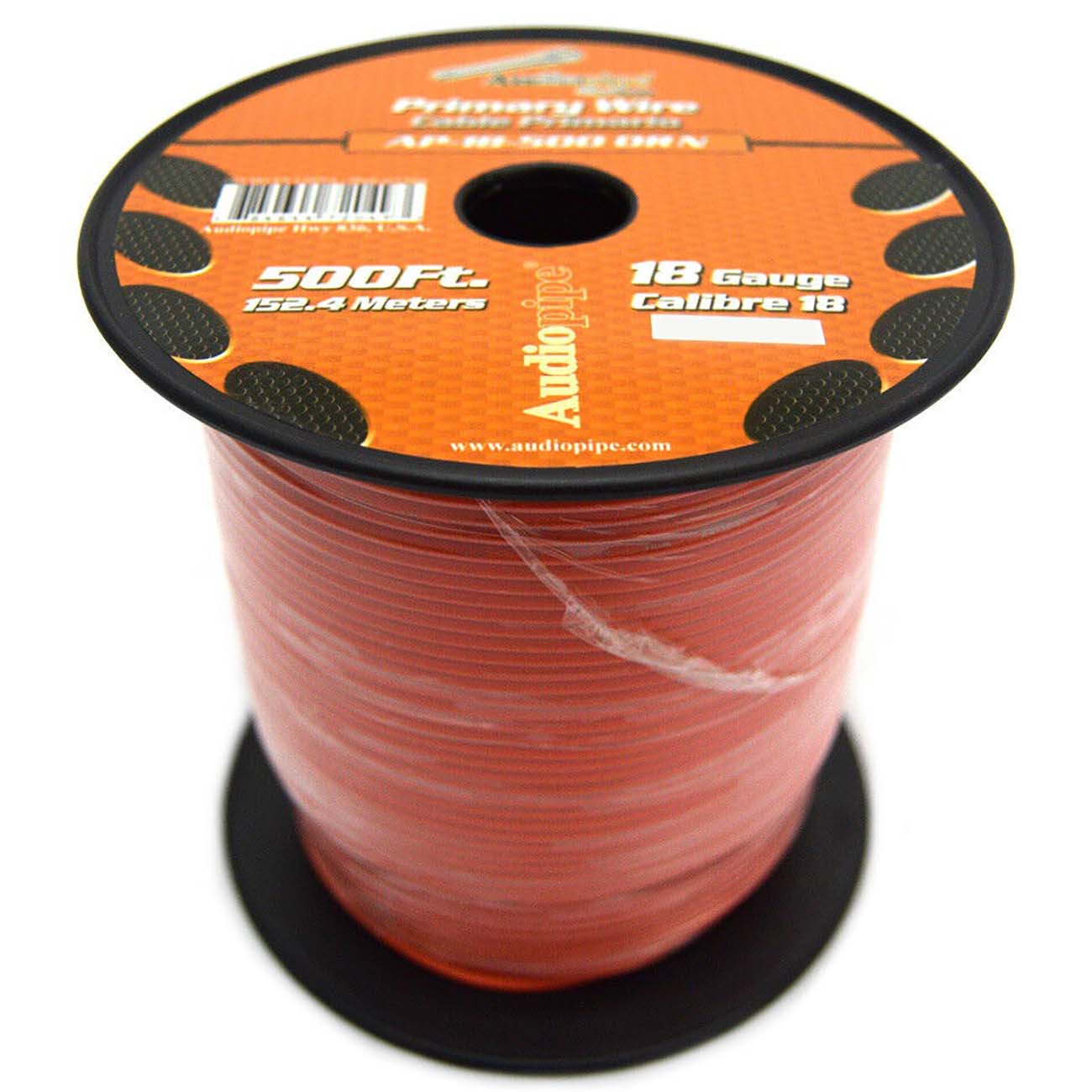 Remote Wire Audiopipe 18ga 500' Orange