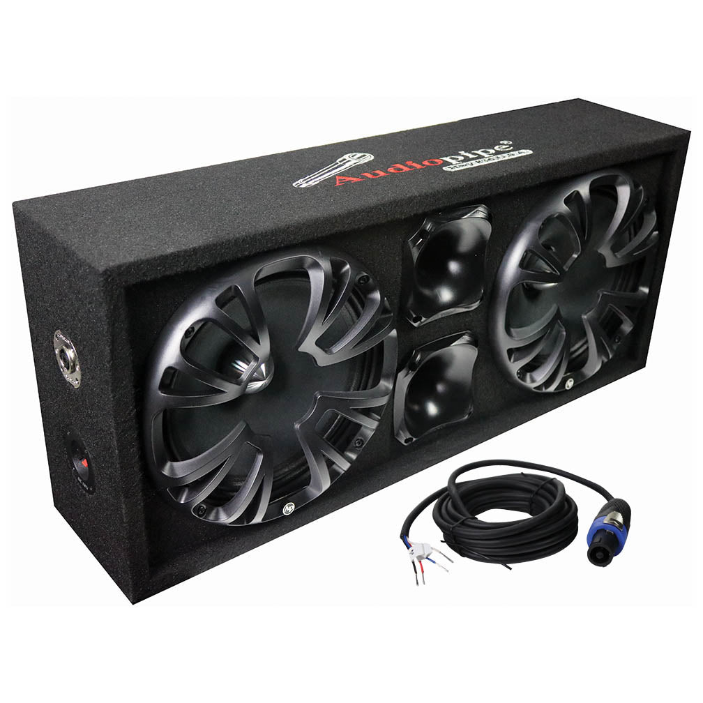 Audiopipe High Performance Sealed Enclosure 10" 600w Max