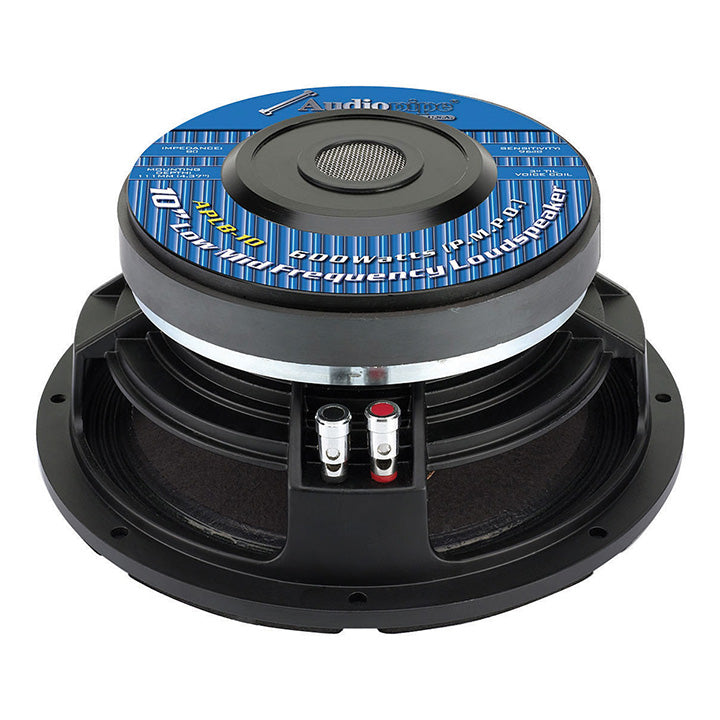 Audiopipe 10" Wooofer 600w Max 8 Ohm Svc