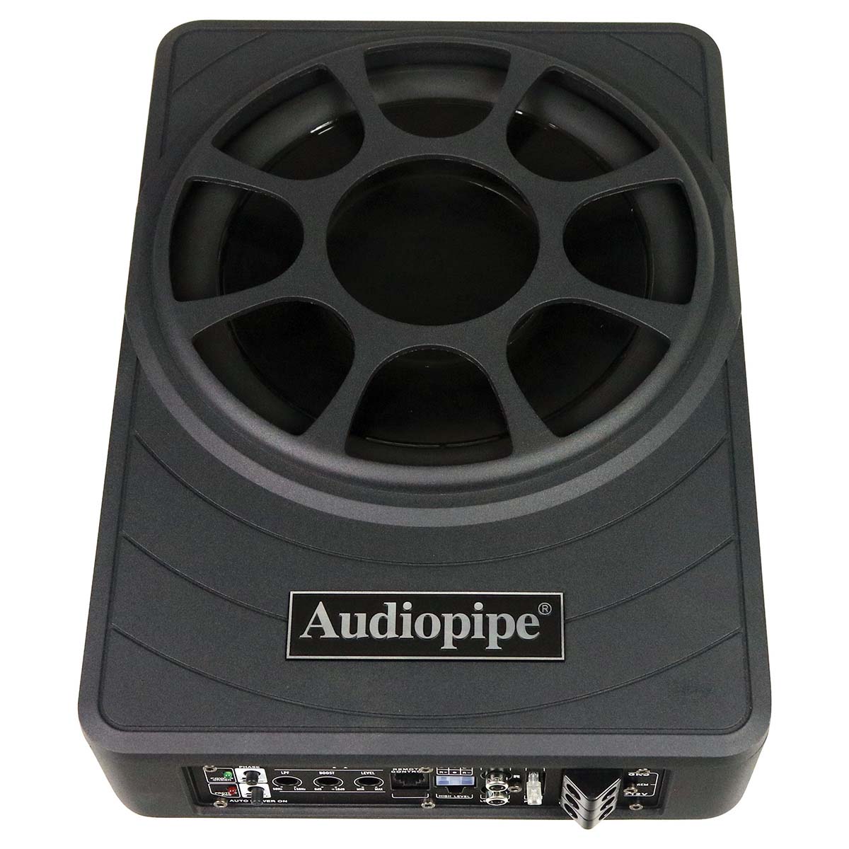 Audiopipe 10" Low Profile Amplfied Subwoofer 500 Watts Max/250 Watts Rms  2 Ohm Mono