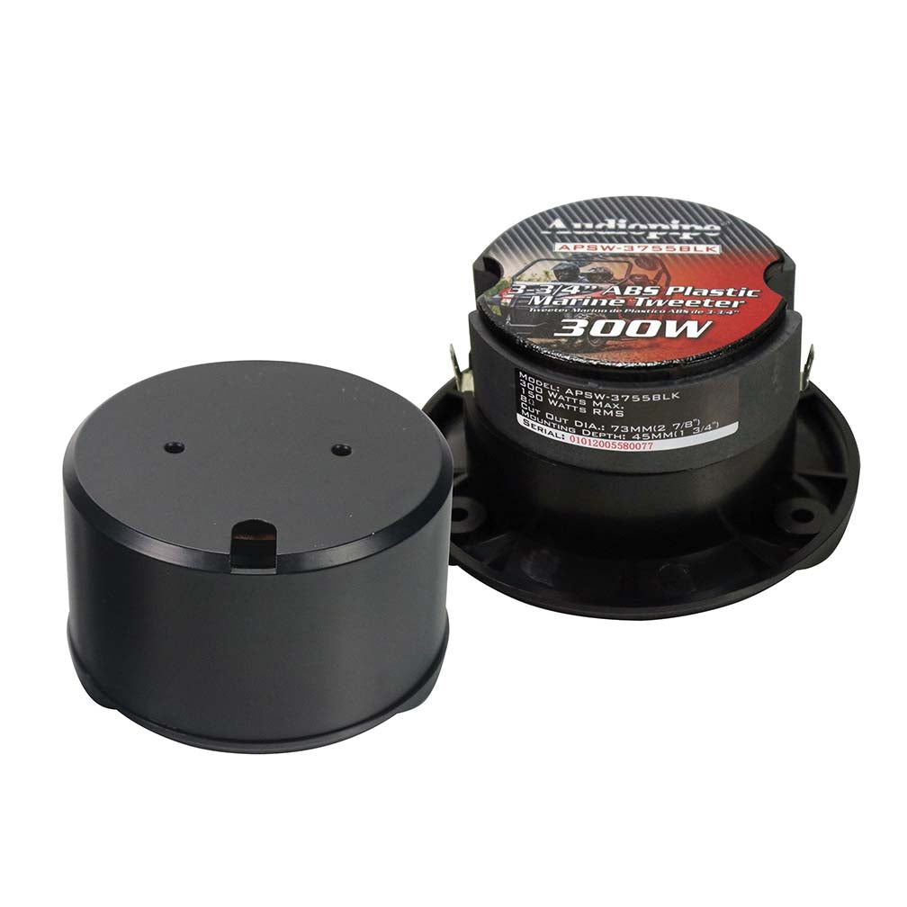 Audiopipe 3.75" Abs Plastic Marine Tweeter - 300 Watts 8ohm - Sold Individually