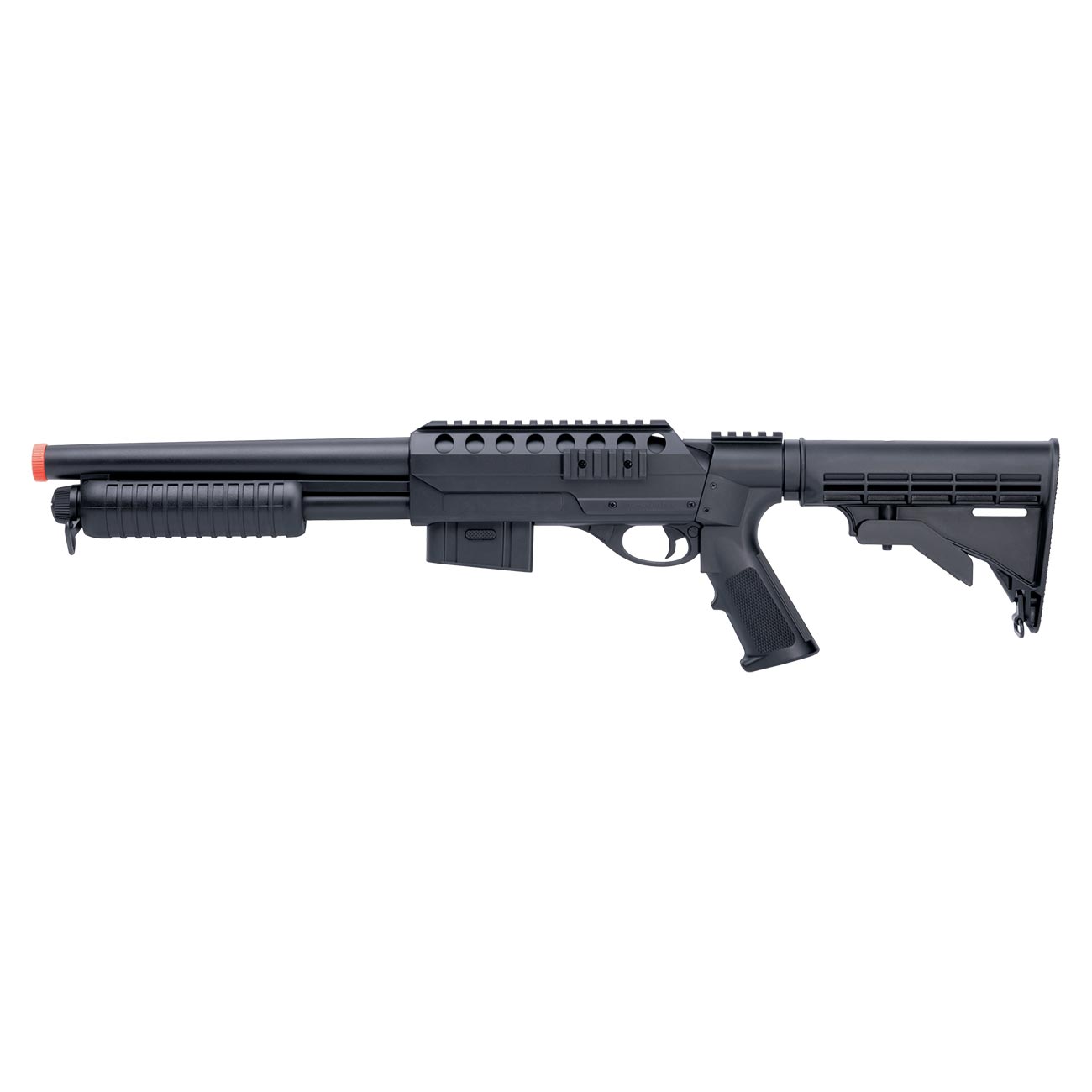 Crosman Game Face Spring Powered Single Shot Pump Action Airsoft Shotgun