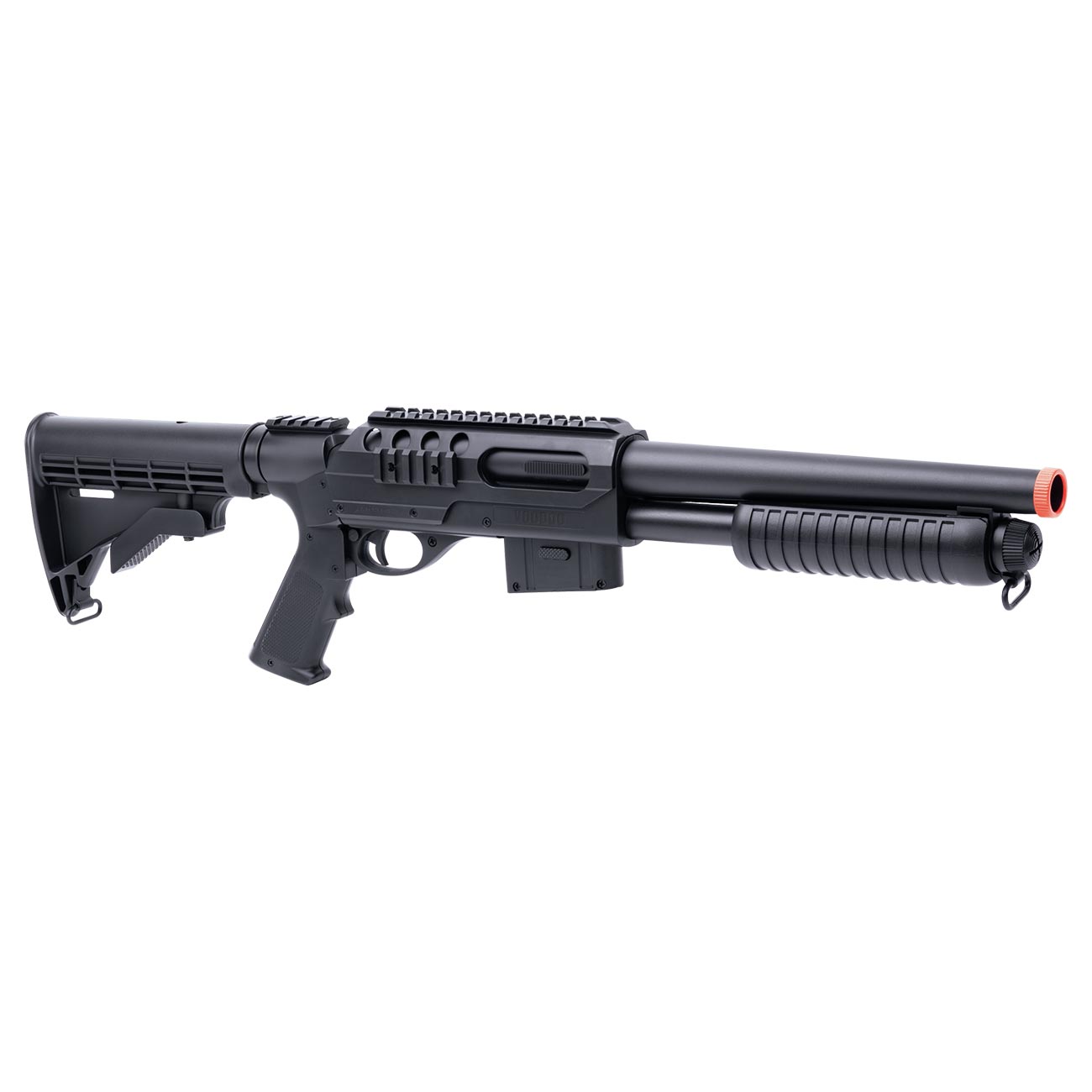 Crosman Game Face Spring Powered Single Shot Pump Action Airsoft Shotgun