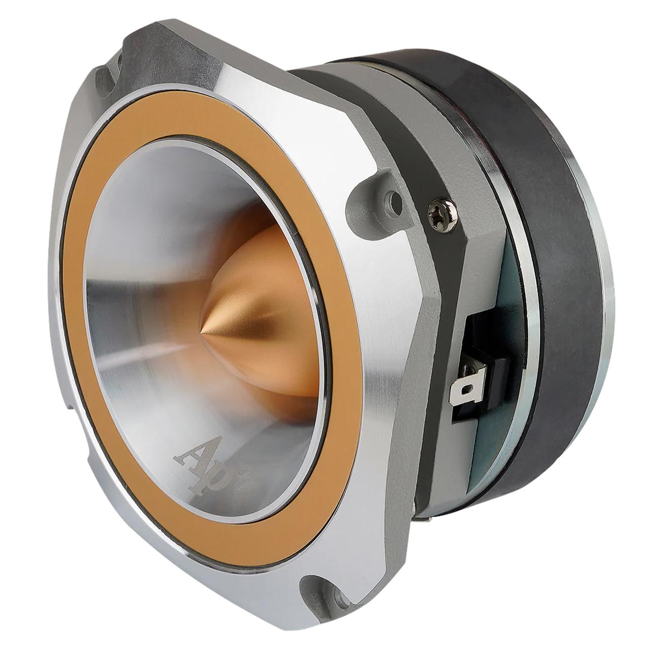 Audiopipe 4" Aluminum Tweeter - Candy Gold Color (sold Each)