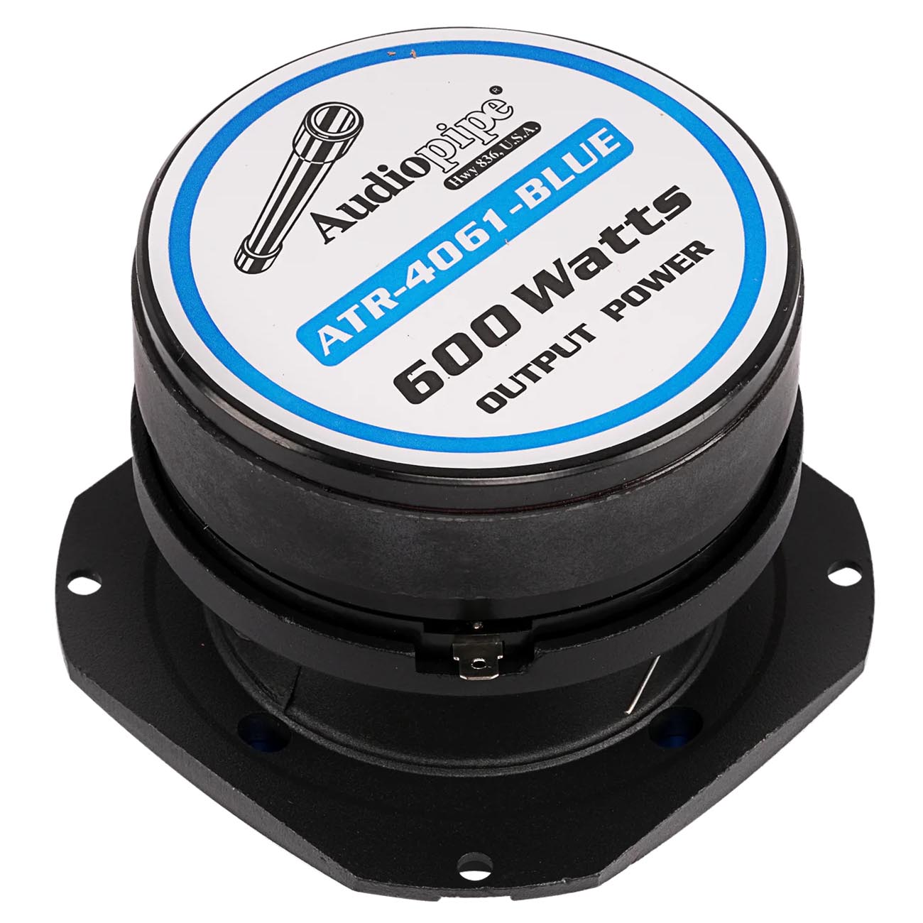 Audiopipe Eye Candy Blue 600 Watts Max Heavy Duty Super Tweeter - Sold Each