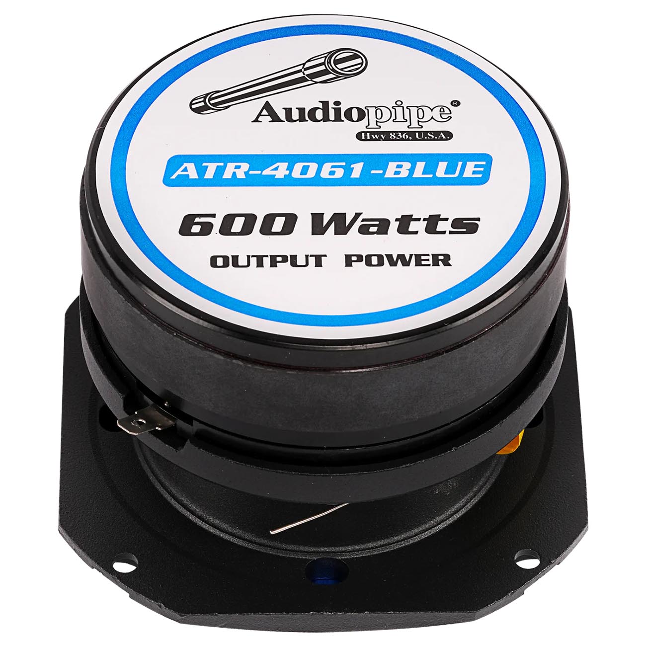 Audiopipe Eye Candy Blue 600 Watts Max Heavy Duty Super Tweeter - Sold Each