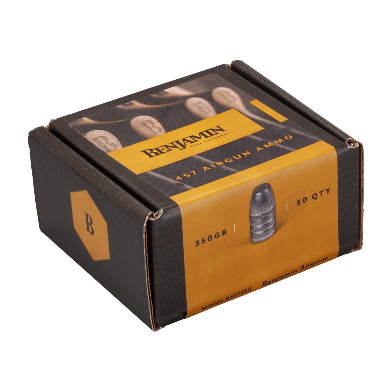 Benjamin 350gr Flat Point Bullets .457 (50 Count)