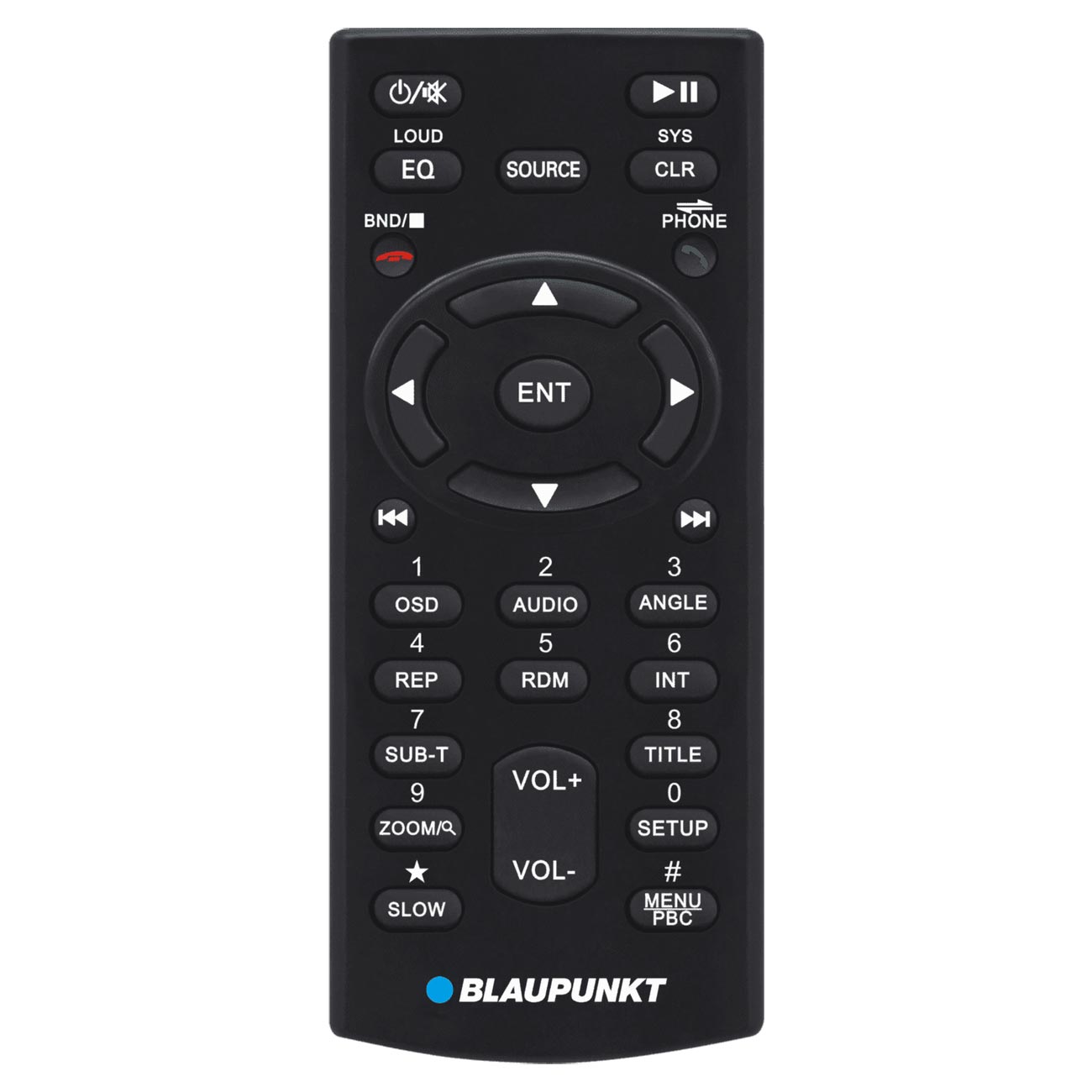 Blaupunkt Detachable Face  Dvd/cd Receiver With Bluetooth Usb/sd Inputs & Remote