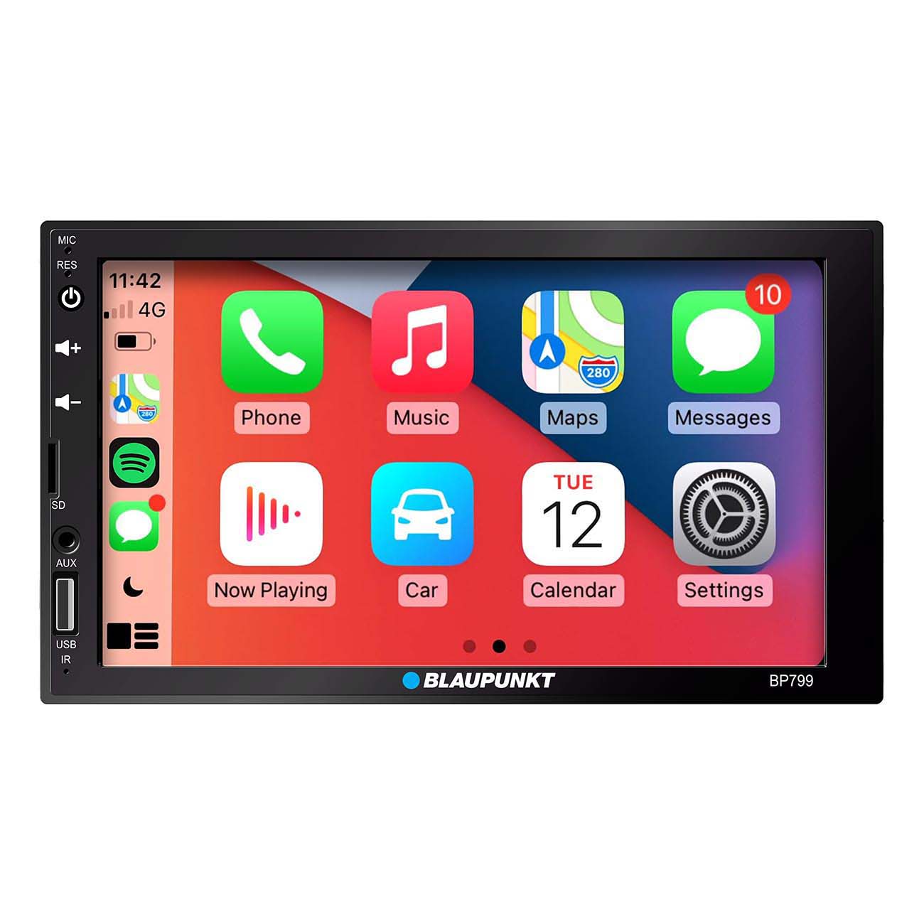 Blaupunkt 2 Din Mechless Receiver With 7.0″ Touch Screen Mirrorlink Android Auto/ Apple Carplay B