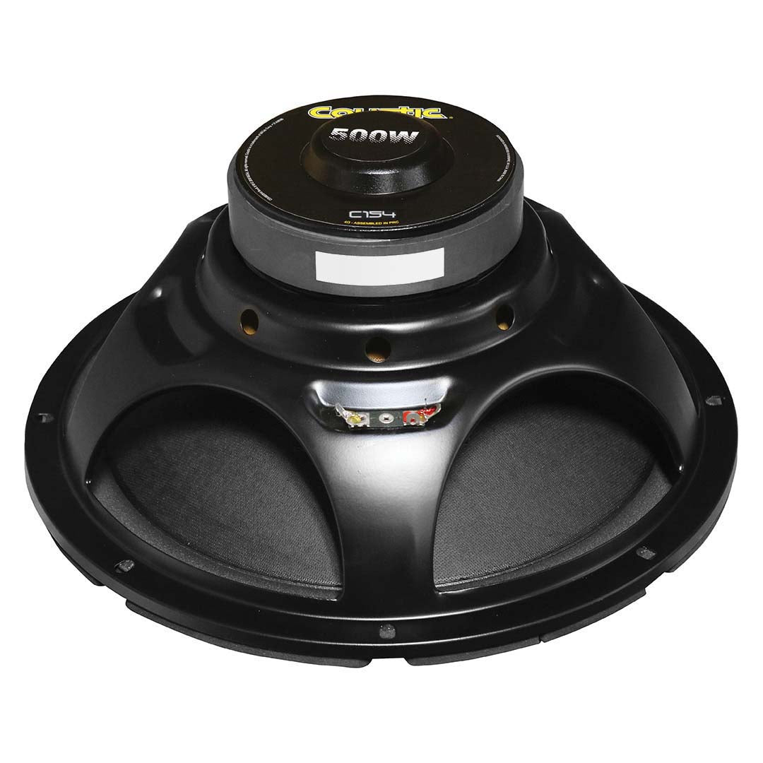 Coustic 15″ Woofer 250w Rms/500w Max Single 4 Ohm Voice Coil