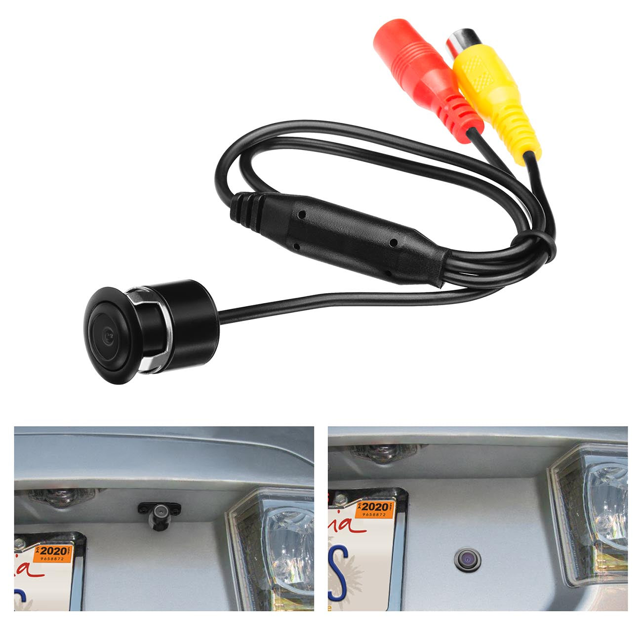 Boss Rear View Camera Flush Mount