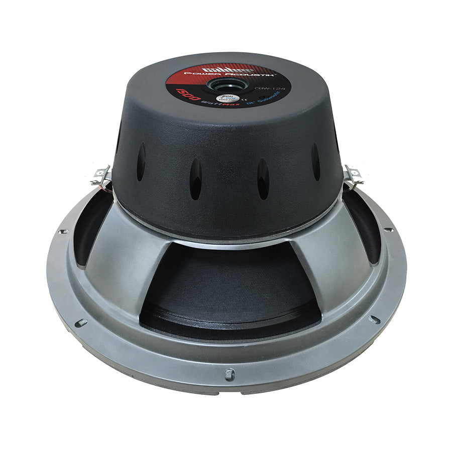 Power Acoustik 12" Woofer 1500 Watts Max 4 Ohm Dvc