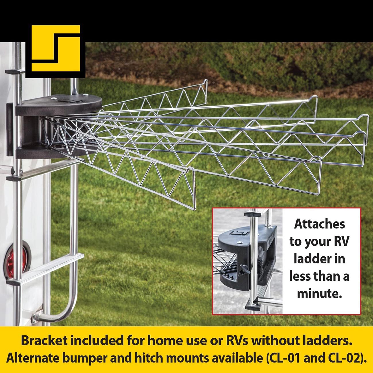 Stromberg Extend-a-line 35″ Clothes Dryer – Ladder Mounting