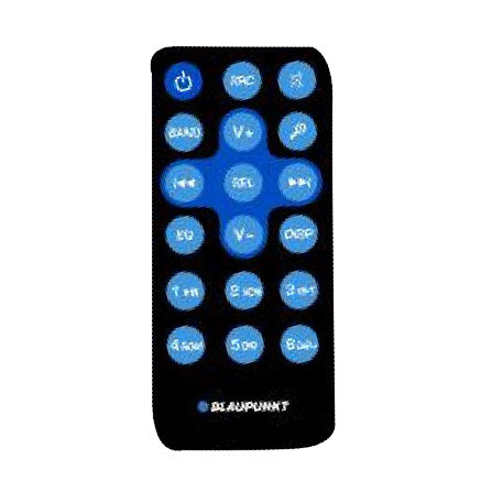 Blaupunkt Single Din Mechless Am/fm Receiver With Bluetooth Usb Input & Remote