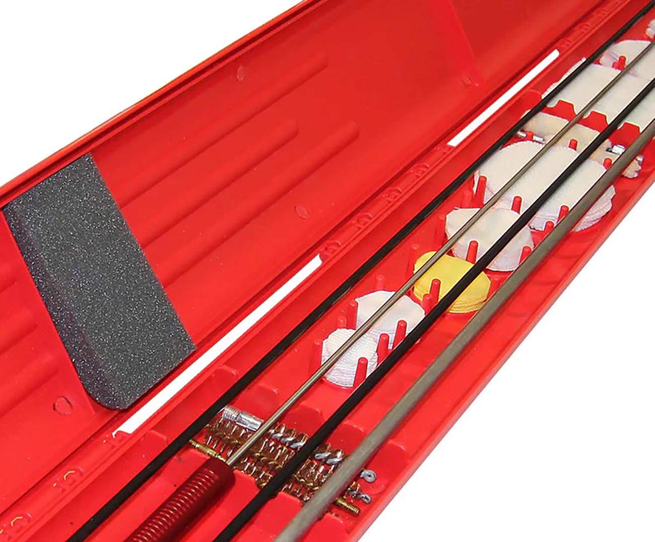 Mtm Gun Cleaning Rod Case (red)