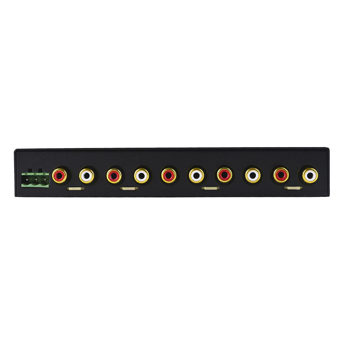 Audiodrift 4 Band Graphic Equalizer With Subwoofer Output Dual Color Illumination 7v Output