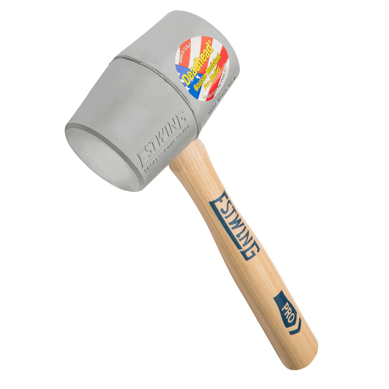 Estwing 12oz. No-mar Deadhead Rubber Mallet (gray Head)