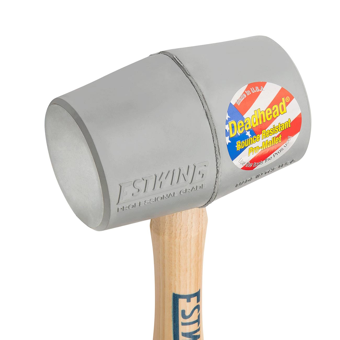 Estwing 12oz. No-mar Deadhead Rubber Mallet (gray Head)