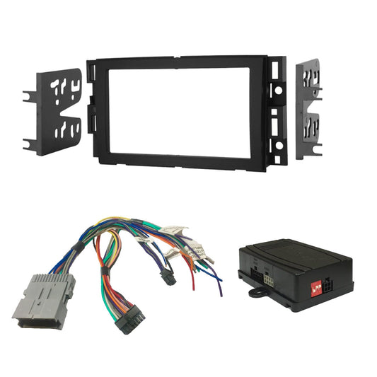 Crux Radio Replacement For Gm Class Ii Vehicles (single Din Dash Kit Included)