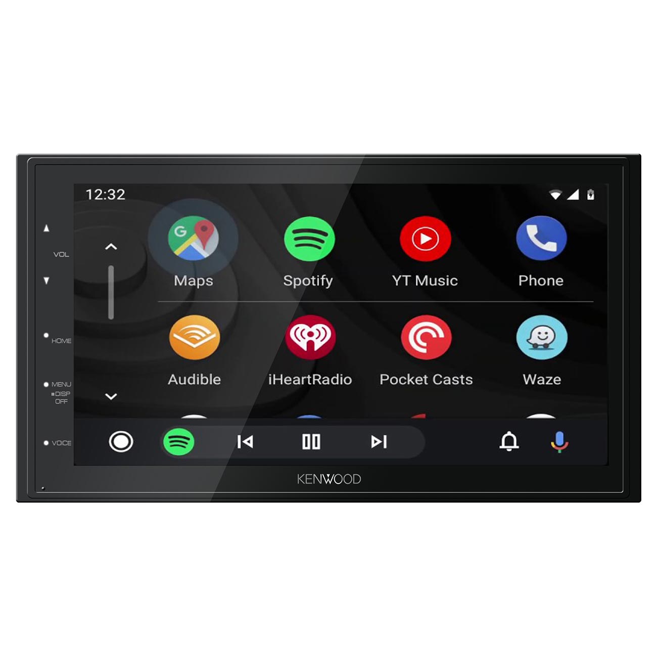 Kenwood 6.8" Double Din Digital Media Receiver With Apple Carplay Android Auto Bluetooth Satellit