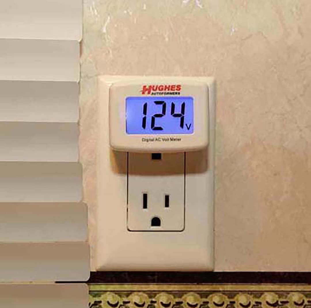 Hughes Accurate Digital Volt Meter/nightlight