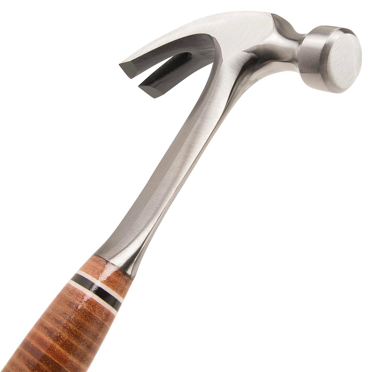 Estwing 20 Oz. Smooth Face Curved Claw Hammer - Leather Grip