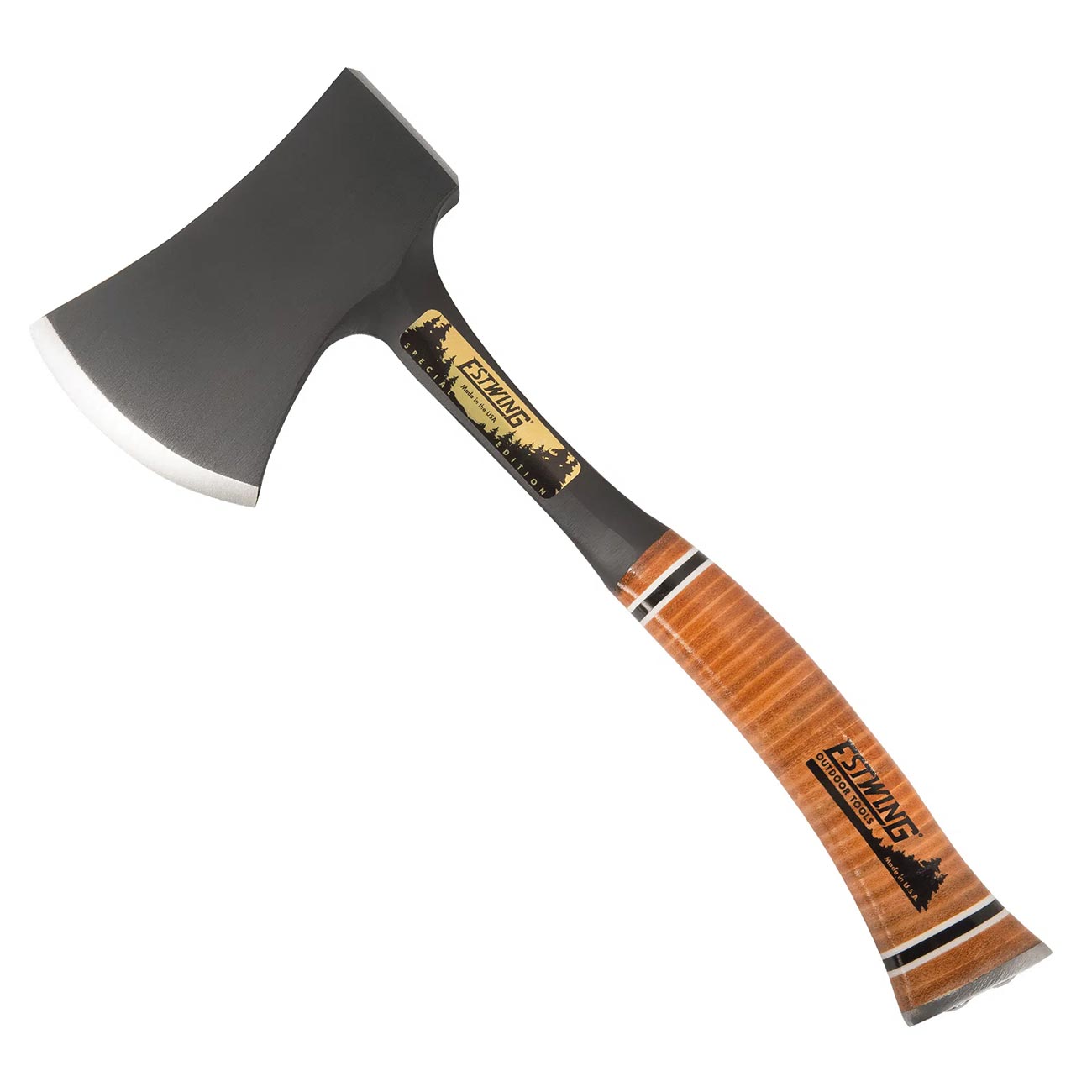 Estwing 14" 'special Edition' Sportsman's Axe With Leather Grip