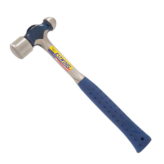 Estwing 16 Oz. Ballpeen Hammer With Blue Shock Reduction Grip