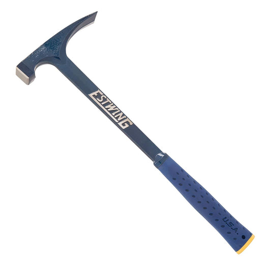 Estwing 22 Oz. Smooth Face Bricklayer Hammer - Blue Shock Reduction Grip