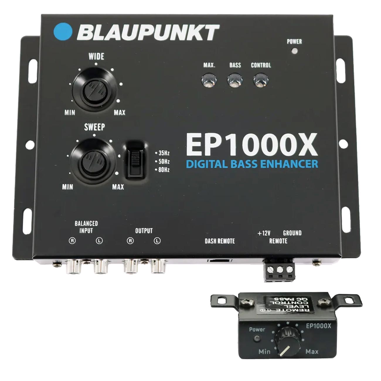 Blaupunkt Digital Bass Enhancer Processor With Dash Mount Control