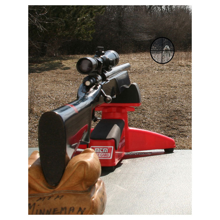 Mtm Front Rifle Rest - Ideal Shooting Rest For Rifle Shotgun Handgun Red