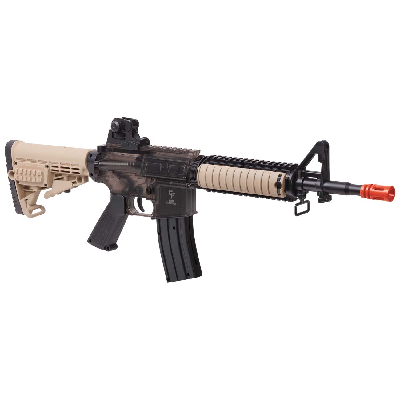 Game Face Elite Renegade 6mm Caliber Spring Powered Airsoft Rifle - California Compliant