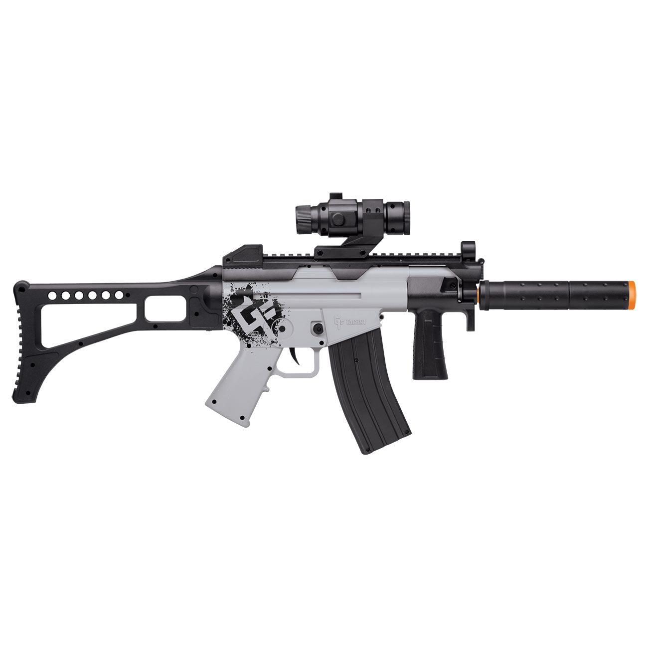 Game Face Ghost Affliction Kit - Electric Full-auto Aeg Rifle And Spring Power Airsoft Pistol