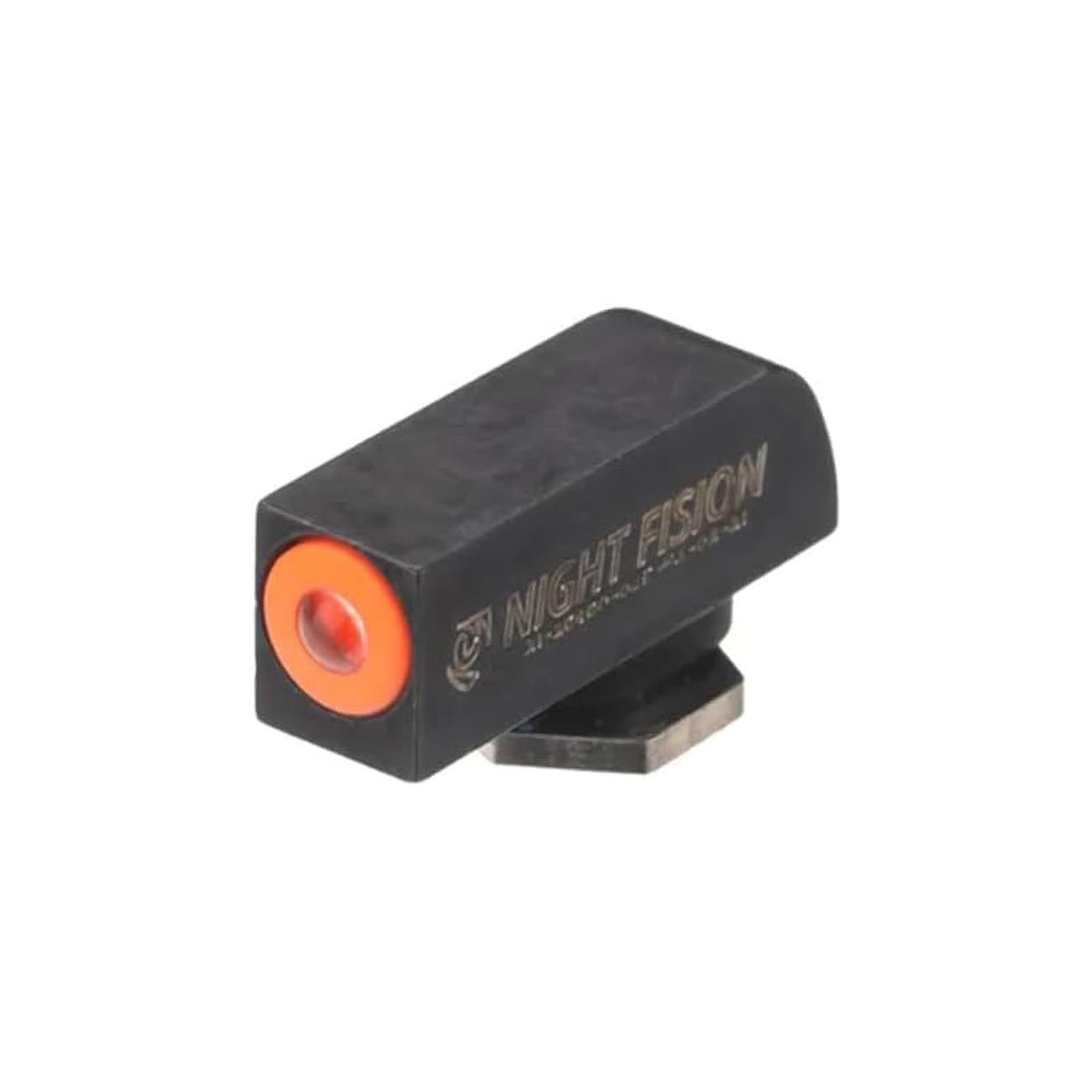 Night Fision Tritium Front Sight Only For Glock 17/19/34/43/48 - Orange Tritium Front Ring