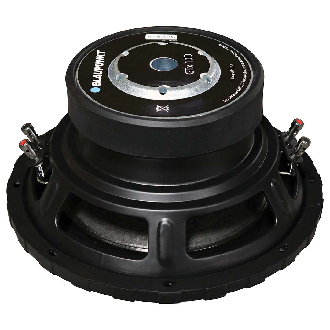 Blaupunkt 10″ Woofer 400w Rms/1350w Max Dual 4 Ohm Voice Coils